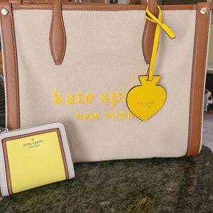EUC Kate Spade Market Tote & Wallet - LIKE NEW